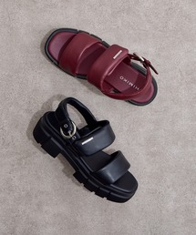 【HIMIKO】厚底パデットサンダル/641220