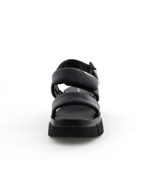 HIMIKO（ヒミコ）の「【HIMIKO】厚底パデットサンダル/641220（サンダル・レディース・ブラック/アイボリー/ボルドー・22.5cm/23.0cm/23.5cm/24.0cm/24.5cm/25.0cm/22.0cm/25.5cm/21.5cm/26.0cm/26.5cm）」の5枚目の写真