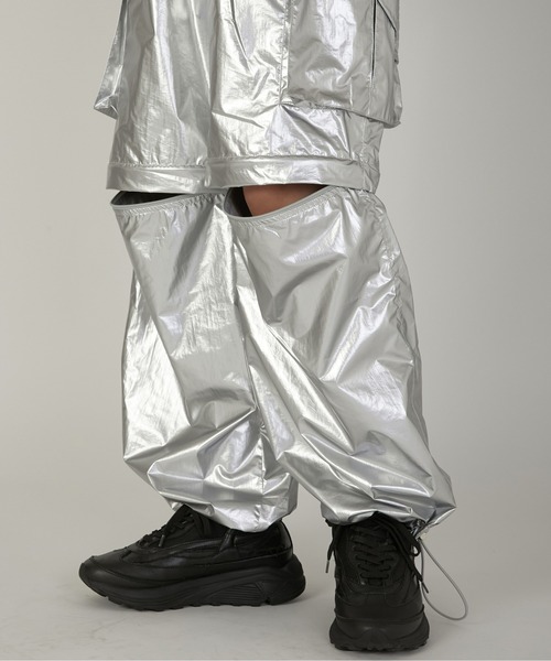 セール】【led.tokyo】2WAY METALLIC CARGO PANTS Ⅱ（カーゴ