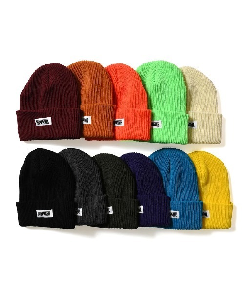 Lafayette（ラファイエット）の「HOMEGAME ホームゲーム・ロングビーニー ニットキャップ ［LONG BEANIE HG241402］（ニットキャップ/ビーニー・レディース・オレンジ系・ONE SIZE）」の3枚目の写真