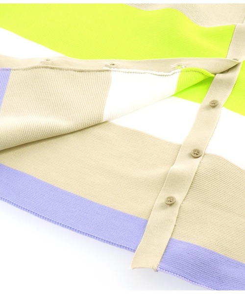 Settimissimo（セッティミッシモ）の「マルチボーダーヘム 2WAY ニットロングワンピース（ワンピース・レディース・ブラック/ベージュ・38）」の20枚目の写真