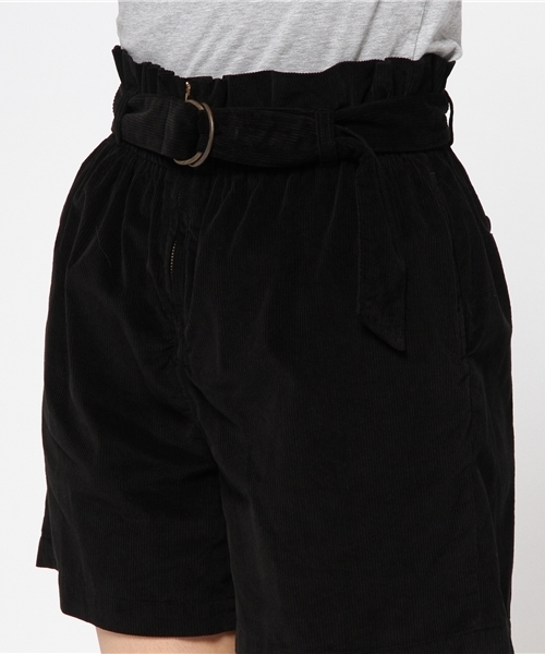 HELIOPOLE（エリオポール）の「ピケ起毛製品染めショートパンツ（その他パンツ・レディース・キャメル/ブラック・36）」の7枚目の写真