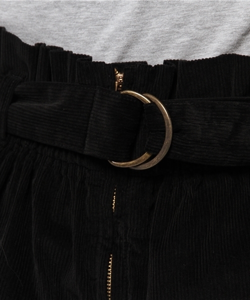 HELIOPOLE（エリオポール）の「ピケ起毛製品染めショートパンツ（その他パンツ・レディース・キャメル/ブラック・36）」の11枚目の写真