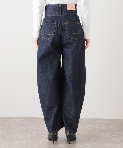 SOMETHING(サムシング)の「【SOMETHING / サムシング】 SO TLEB BALLOON ONE WASH(デニムパンツ・レディース・ネイビー・SMALL)」の16枚目の写真