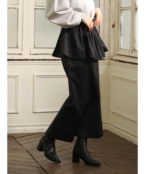 Sugar spoon（シュガースプーン）の「・SUGAR　SPOON　3wayペプラムスカート（スカート・レディース・カーキ/ブラック/ピンク・FREE）」の20枚目の写真