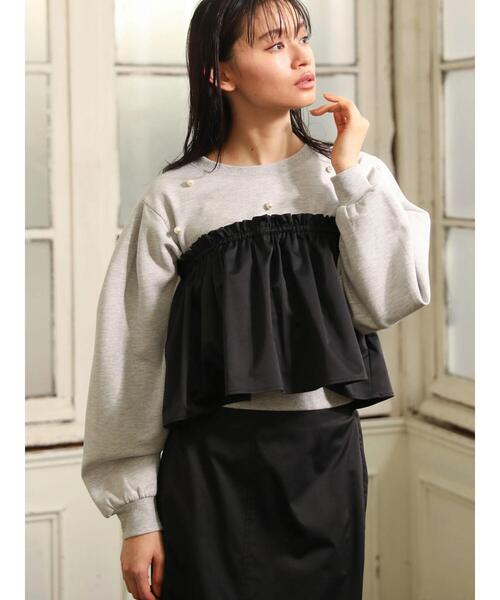 Sugar spoon（シュガースプーン）の「・SUGAR　SPOON　3wayペプラムスカート（スカート・レディース・カーキ/ブラック/ピンク・FREE）」の18枚目の写真