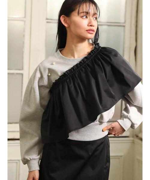 Sugar spoon（シュガースプーン）の「・SUGAR　SPOON　3wayペプラムスカート（スカート・レディース・カーキ/ブラック/ピンク・FREE）」の19枚目の写真