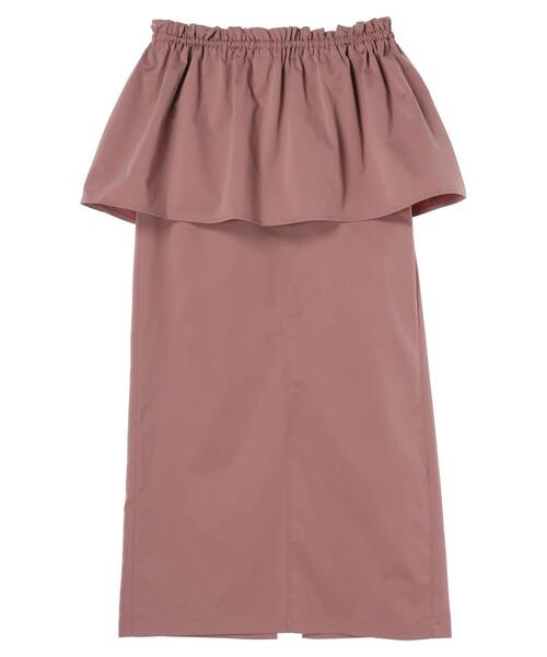 Sugar spoon（シュガースプーン）の「・SUGAR　SPOON　3wayペプラムスカート（スカート・レディース・カーキ/ブラック/ピンク・FREE）」の22枚目の写真