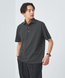 green label relaxing（グリーンレーベルリラクシング）の「サッカー カッタウェイ ポロシャツ（ポロシャツ）」