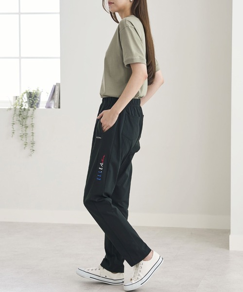 BELLUNA PLUS(ベルーナ)の「<E/A>吸汗速乾ジョガーパンツ(その他パンツ・レディース・ブラック/ミント/チャコール/ネイビー・X-LARGE/LARGE/MEDIUM)」の17枚目の写真