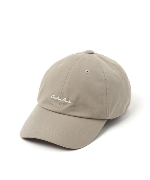 GLOBAL WORK(グローバルワーク)の「UVカット刺繍ロゴCAP/104041(キャップ・レディース・ベージュ系2/アイボリー系5/アイボリー系8/グリーン系5/ネイビー×ホワイト/ブラック系9・ONE SIZE)」の3枚目の写真