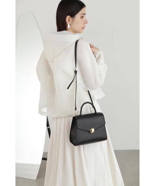 JILL STUART（ジルスチュアート）の「◆ビーンズフラップＢＡＧ（ハンドバッグ・レディース・ホワイト/ブラック・ﾌﾘ-）」の14枚目の写真