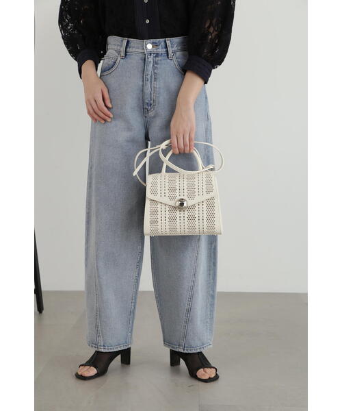 JILL STUART（ジルスチュアート）の「◆ビーンズフラップＢＡＧ（ハンドバッグ・レディース・ホワイト/ブラック・ﾌﾘ-）」の19枚目の写真