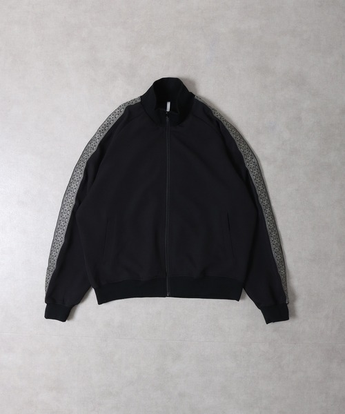 FUNALIVE(ファンアライブ)の「ポリストレッチ ジャガードライン トラックジャケット(ブルゾン・メンズ・ブラック/ベージュ/カーキ・M/L/XL)」の17枚目の写真