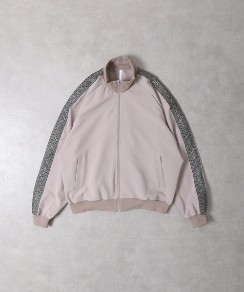 FUNALIVE(ファンアライブ)の「ポリストレッチ ジャガードライン トラックジャケット(ブルゾン・メンズ・ブラック/ベージュ/カーキ・M/L/XL)」の19枚目の写真