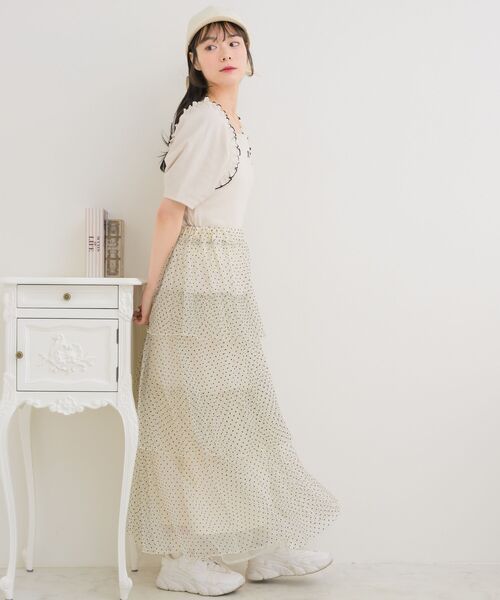 ems excite（エムズエキサイト）の「アソートチュールティアードSK（スカート・レディース・ホワイト系その他/ブルー/ブラック・FREE）」の14枚目の写真