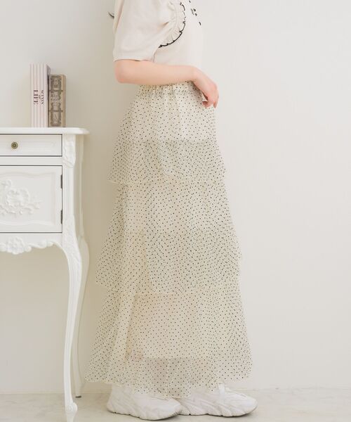 ems excite（エムズエキサイト）の「アソートチュールティアードSK（スカート・レディース・ホワイト系その他/ブルー/ブラック・FREE）」の18枚目の写真