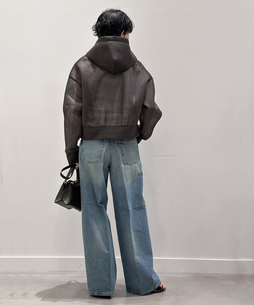 AP STUDIO（エーピーストゥディオ）の「シアーフーディー（パーカー・レディース・グレー・FREE）」の19枚目の写真