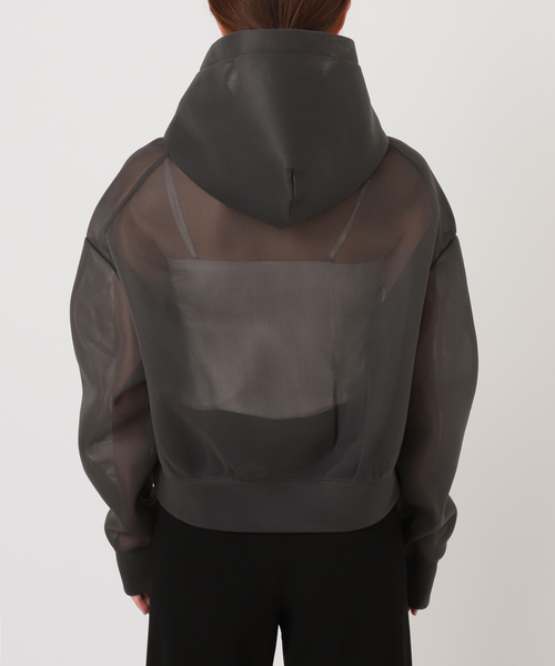 AP STUDIO（エーピーストゥディオ）の「シアーフーディー（パーカー・レディース・グレー・FREE）」の22枚目の写真