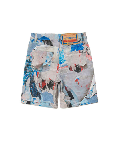 DIESEL(ディーゼル)の「キッズ ショートパンツ D-MACS-SH-J(デニムパンツ・キッズ・マルチ・10Y/12Y/14Y/4Y/6Y/8Y)」の3枚目の写真