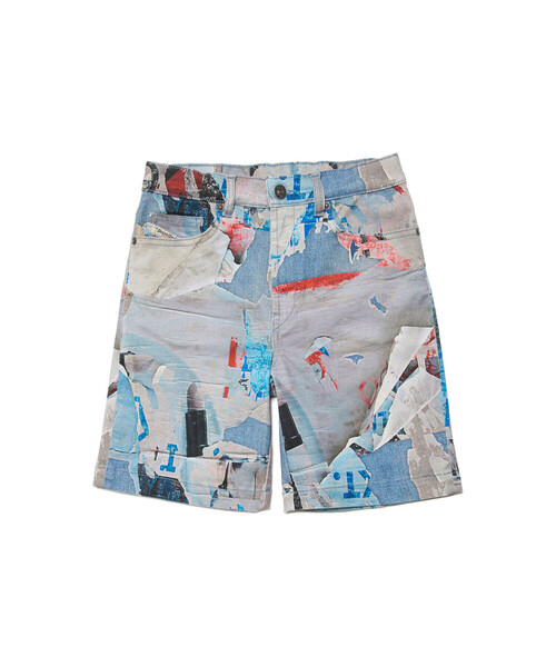 DIESEL(ディーゼル)の「キッズ ショートパンツ D-MACS-SH-J(デニムパンツ・キッズ・マルチ・10Y/12Y/14Y/4Y/6Y/8Y)」の4枚目の写真