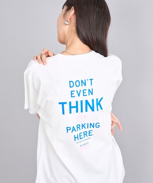 coen(コーエン)の「ROCK STANLEY(ロックスタンレー)別注NYCロゴプリントTシャツ(Tシャツ/カットソー・レディース・オフホワイト/ライトピンク/ダークグレー/その他1/その他3・M/L)」の4枚目の写真