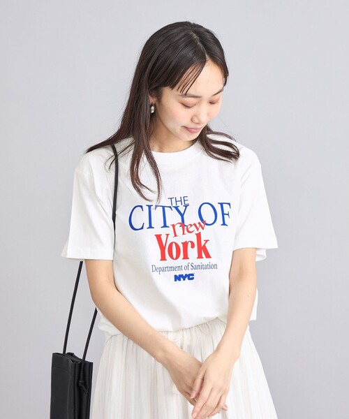 coen(コーエン)の「ROCK STANLEY(ロックスタンレー)別注NYCロゴプリントTシャツ(Tシャツ/カットソー・レディース・オフホワイト/ライトピンク/ダークグレー/その他1/その他3・M/L)」の13枚目の写真