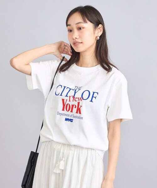 coen(コーエン)の「ROCK STANLEY(ロックスタンレー)別注NYCロゴプリントTシャツ(Tシャツ/カットソー・レディース・オフホワイト/ライトピンク/ダークグレー/その他1/その他3・M/L)」の16枚目の写真