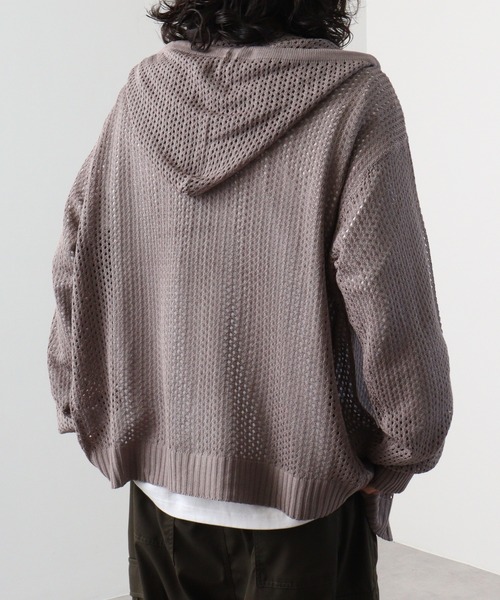 SUGGESTION（サジェッション）の「SUGGESTION メッシュニット