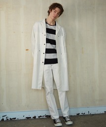 NUMBER (N)INE（ナンバーナイン）の「NUMBER (N)INE/ナンバーナイン CHAIN STITCH LOGO WORK SHOP COAT（その他アウター・レディース）」