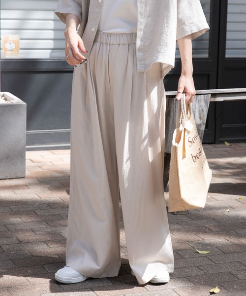 【セール】FORK&SPOON シャドウボーダーイージーパンツ（その他パンツ）｜FORK&SPOON（フォークアンドスプーン） 5,051円