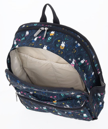 レスポートサック ミッフィー 花柄 ネイビー リュック Miffy レスポートサック LeSportsac Miffy ミッフィー リュック バック
