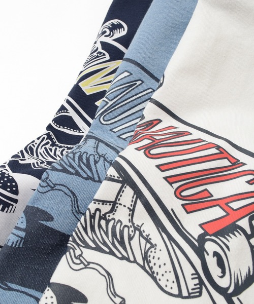 NAUTICA（ノーティカ）の「【NAUTICA】バックスケーターロゴ半袖Tシャツ（Tシャツ/カットソー・キッズ・ライトブルー/ホワイト/ネイビー・M/L/XL）」の9枚目の写真