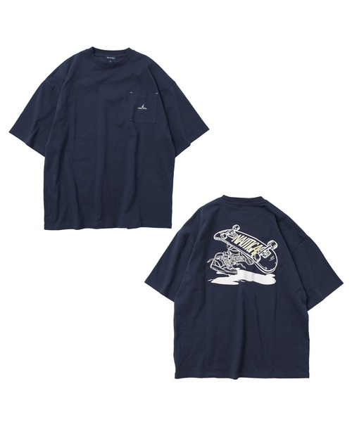 セール】【NAUTICA】バックスケーターロゴ半袖Tシャツ（Tシャツ