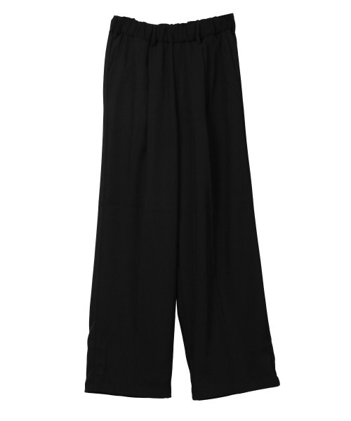 LUXSTYLE（ラグスタイル）の「ストレッチタックワイドパンツ（スラックス・メンズ・ブラウン/チャコール/ブラック/グレー・M/L/XL）」の14枚目の写真