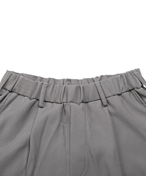 LUXSTYLE（ラグスタイル）の「ストレッチタックワイドパンツ（スラックス・メンズ・ブラウン/チャコール/ブラック/グレー・M/L/XL）」の21枚目の写真