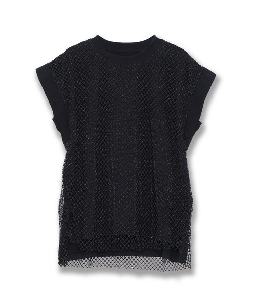 Re.Verofonna - Re.Verofonna  ヴェロフォンナ　メッシュTシャツ Re.Verofonna（ヴェロフォンナ）の「メッシュカットソー（T