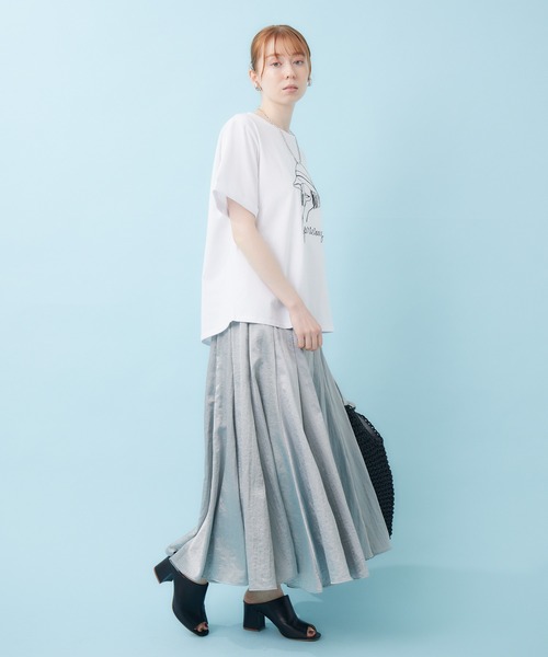 ROSIEE（ロージー）の「ROSIEE 女の子コード刺繍T（Tシャツ/カットソー・レディース・ホワイト/ブラック・FREE）」の12枚目の写真