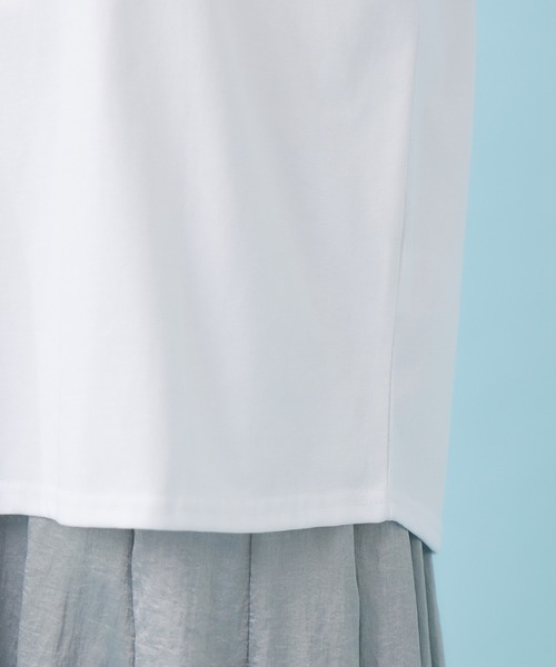 ROSIEE（ロージー）の「ROSIEE 女の子コード刺繍T（Tシャツ/カットソー・レディース・ホワイト/ブラック・FREE）」の20枚目の写真