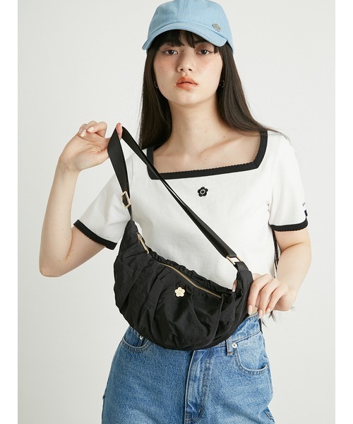 【LILY BROWN×MARY QUANT】デイジーモチーフキャスケット LILY BROWN×MARY QUANT】デイジーモチーフキャスケット(ベレー帽