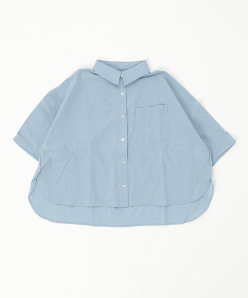 Ungrid（アングリッド）の「【ムラサキスポーツ限定】UNGRID/アングリッド 水陸両用/ユーティリティー 半袖シャツ/セットアップ対応  240401（シャツ/ブラウス・レディース・ブラック/ブルー・M）」の10枚目の写真