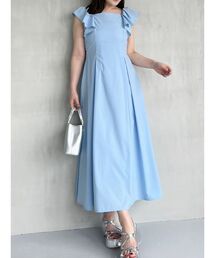 MERCURYDUO | タイプライターバックリボンワンピース(ワンピース)