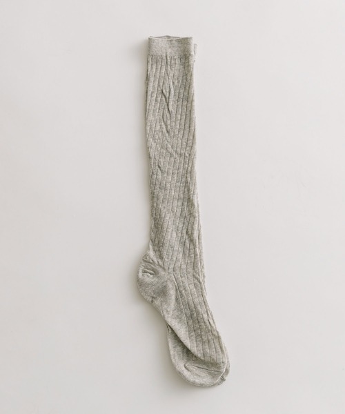 OLIVE des OLIVE（オリーブデオリーブ）の「セミシアルーズソックス　1041110150（ソックス/靴下・レディース・ホワイト/ライトグレー・FREE）」の10枚目の写真
