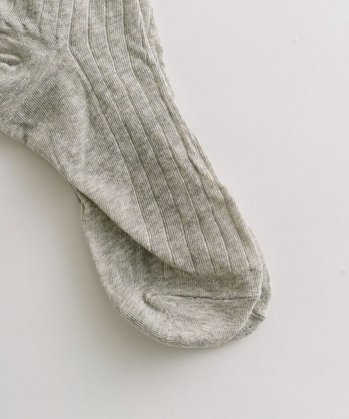OLIVE des OLIVE（オリーブデオリーブ）の「セミシアルーズソックス　1041110150（ソックス/靴下・レディース・ホワイト/ライトグレー・FREE）」の6枚目の写真