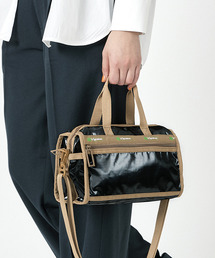 LeSportsac（レスポートサック）の「DELUXE MINI DUFFEL 50th ブラック