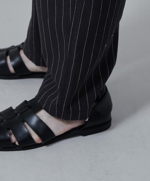 セール】LUCY/リネンレーヨンイージーパンツ（スラックス