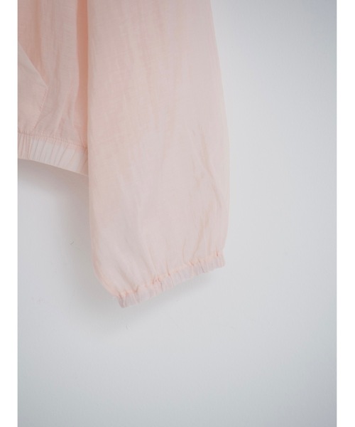 JUMELLE（ジュメロ）の「sheer blouson（シャツ/ブラウス・レディース・ピンク/アイボリー・FREE）」の8枚目の写真