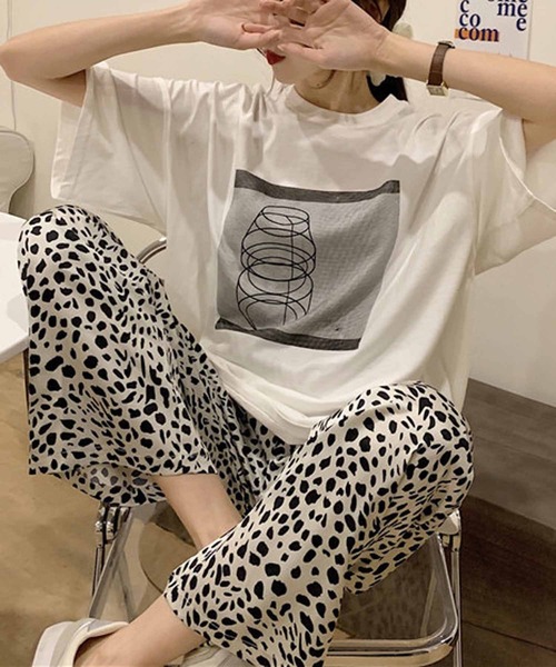 NANEA(ナネア)の「ダルメシアン柄ワイドイージーパンツ(その他パンツ・レディース・アニマル・SMALL/MEDIUM/LARGE/X-LARGE)」の6枚目の写真