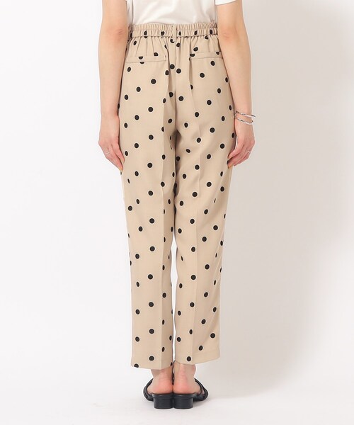 DRESKIP(ドレスキップ)の「◆【洗える/UV】コーデのアクセントに!麻調ドットプリントテーパードパンツ(その他パンツ・レディース・チャコール/ベージュ系5/オリーブ系9・03/02/04)」の18枚目の写真
