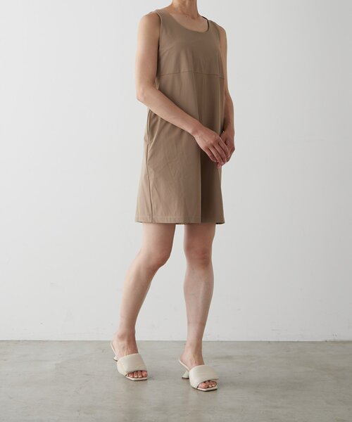 earthy（アーシー）の「【UVカット・吸水速乾】ショートオールインワン（サロペット/オーバーオール・レディース・ブラック/キャメル/モカ・FREE）」の14枚目の写真